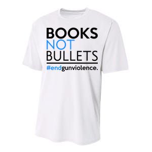 Books Not Bullets Performance Sprint T-Shirt