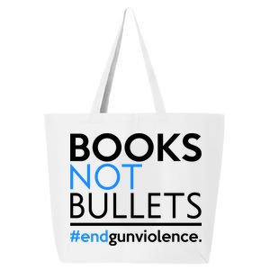 Books Not Bullets 25L Jumbo Tote