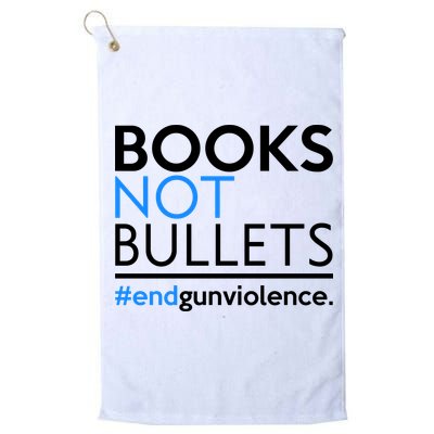 Books Not Bullets Platinum Collection Golf Towel