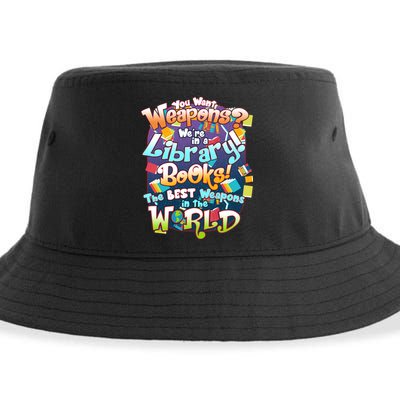 Books The Best Weapons In The  World Sustainable Bucket Hat