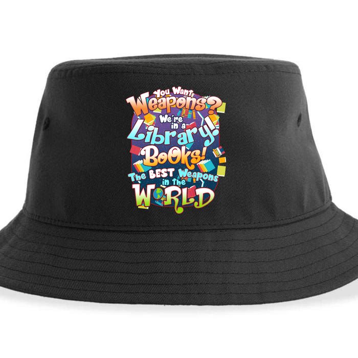 Books The Best Weapons In The  World Sustainable Bucket Hat