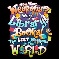 Books The Best Weapons In The  World Sustainable Bucket Hat