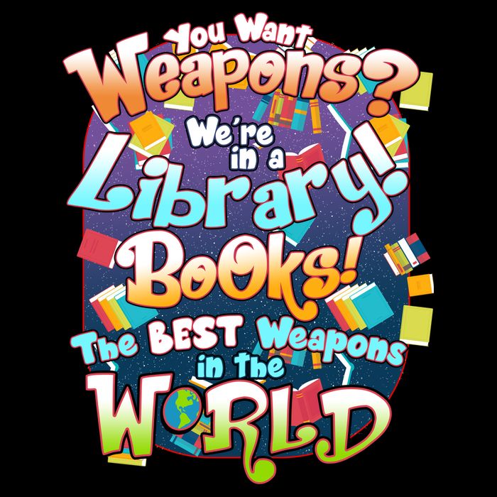 Books The Best Weapons In The  World Sustainable Bucket Hat