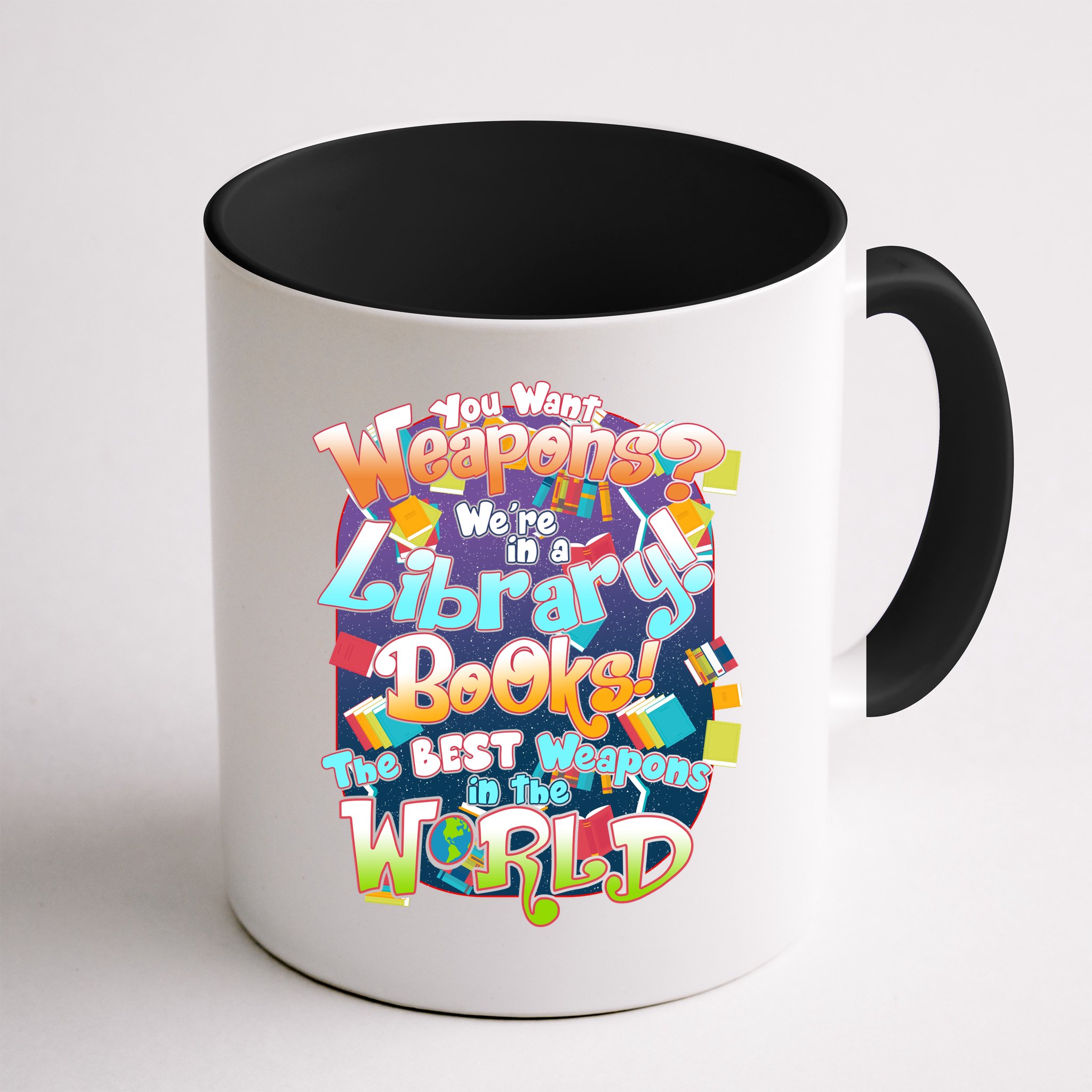Books The Best Weapons In The  World Mug