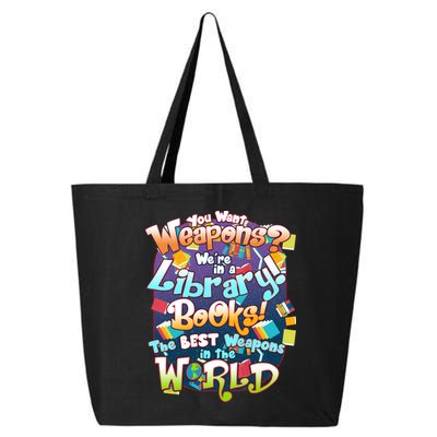 Books The Best Weapons In The  World 25L Jumbo Tote