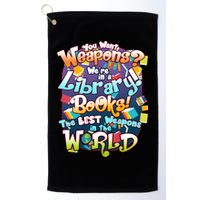Books The Best Weapons In The  World Golf Towel