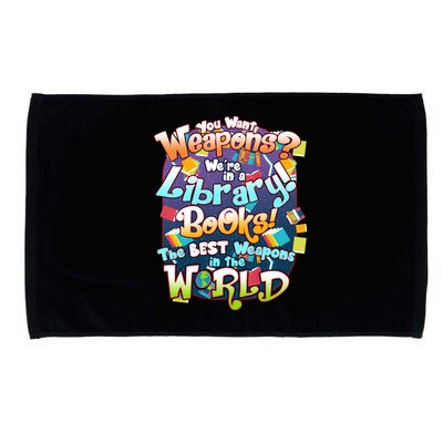 Books The Best Weapons In The  World Microfiber Hand Towel