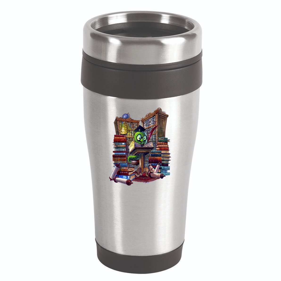 Bookworm 16oz Travel Tumbler
