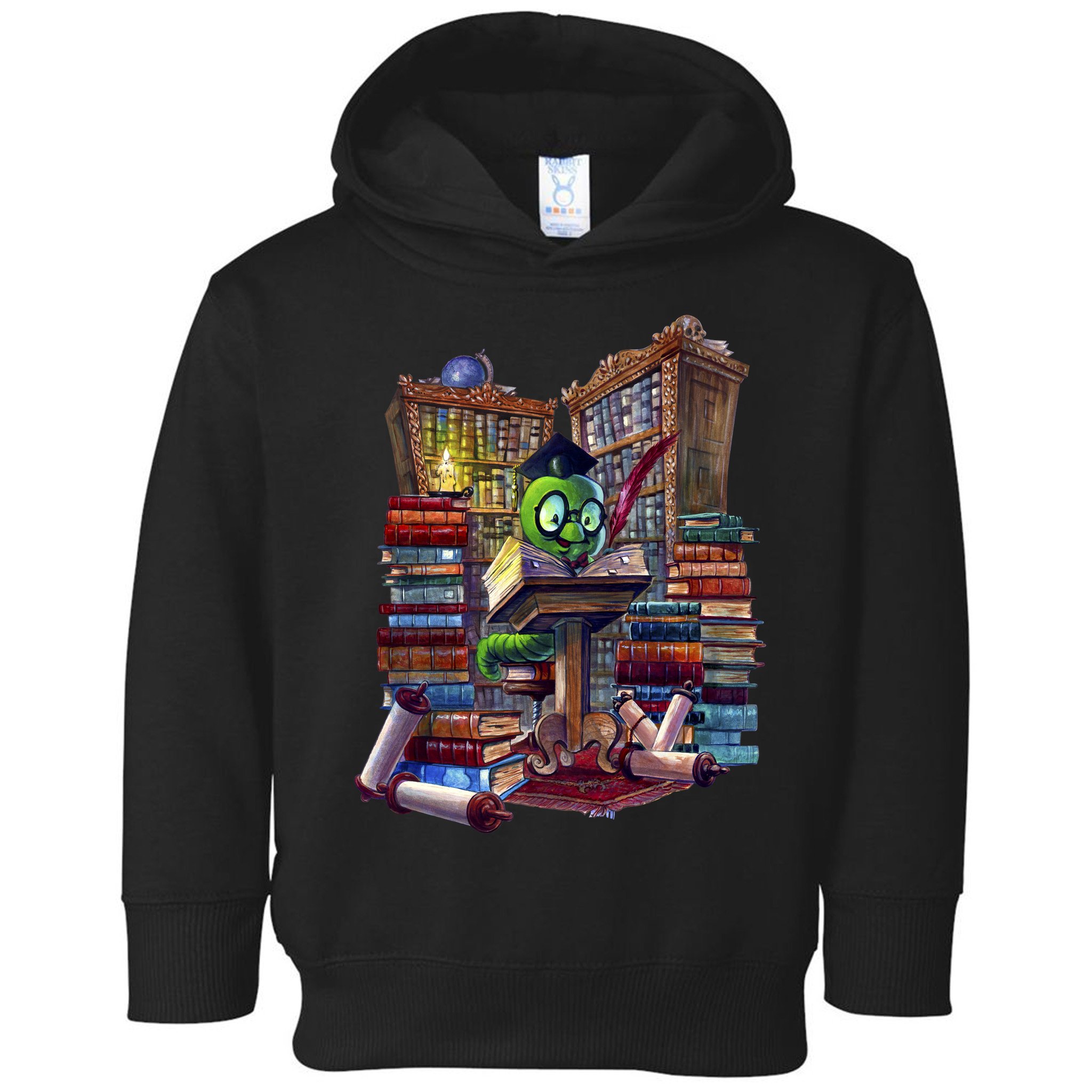 Bookworm Toddler Hoodie
