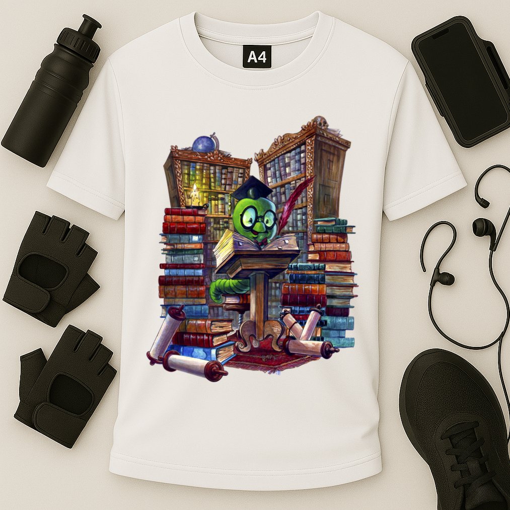Bookworm Cooling Performance Crew T-Shirt