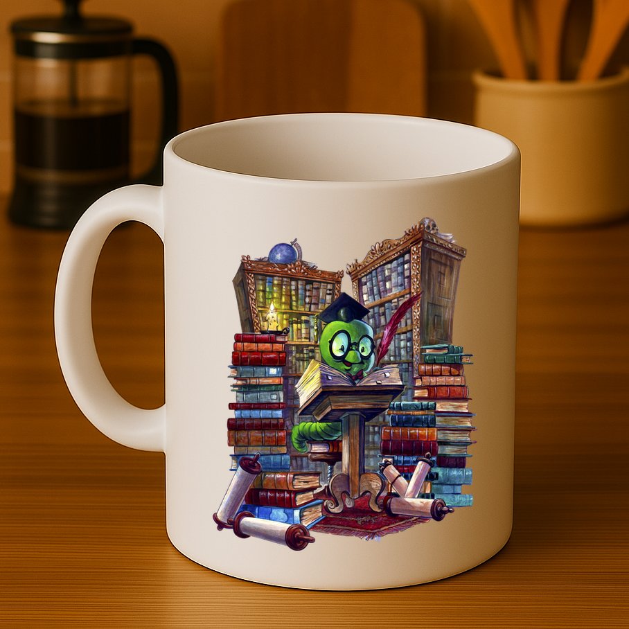 Bookworm Mug