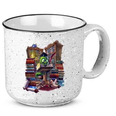 Bookworm 15oz Campfire Ceramic Mug