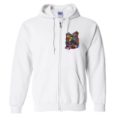 Bookworm Full Zip Hoodie