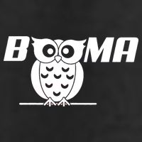 Booma Owl 7 Panel Mesh Trucker Snapback Hat