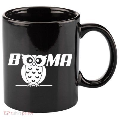 Booma Owl 11oz C Handle Ceramic Mug