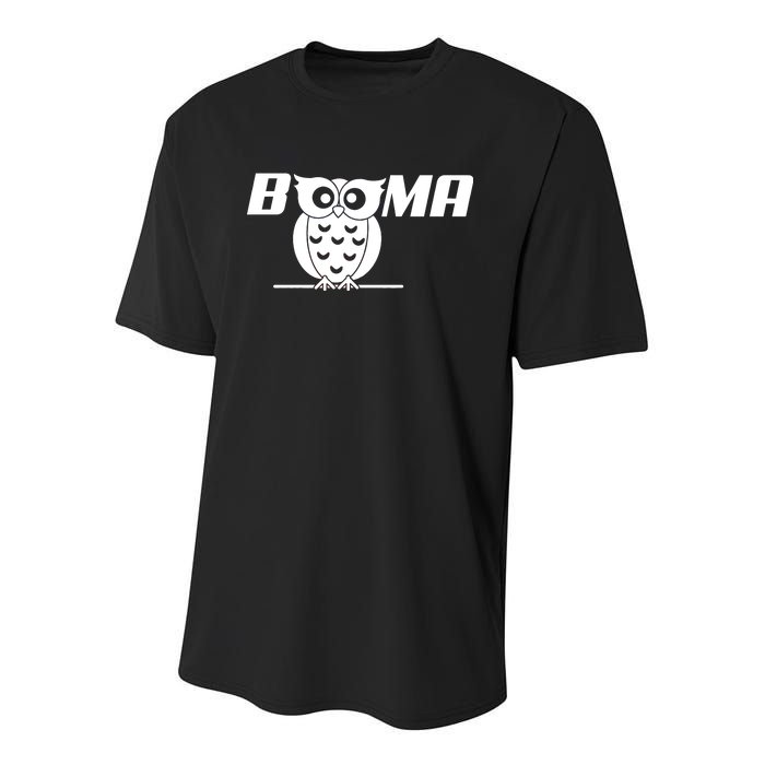 Booma Owl Youth Performance Sprint T-Shirt