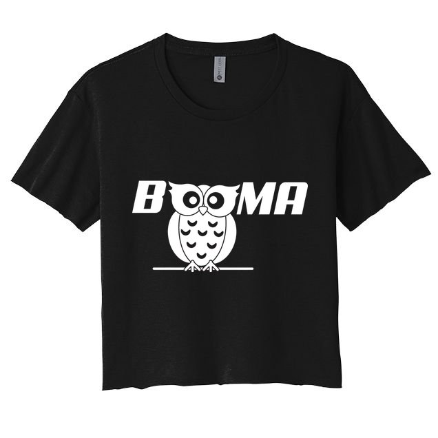 Booma Owl Crop Top
