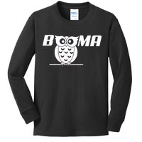 Booma Owl Kids Long Sleeve Shirt