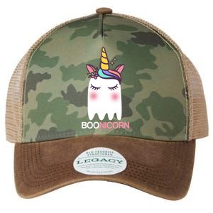 Boonicorn Halloween Unicorn Ghost Legacy Tie Dye Trucker Hat