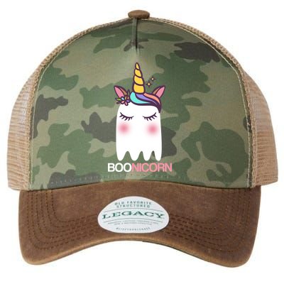 Boonicorn Halloween Unicorn Ghost Legacy Tie Dye Trucker Hat