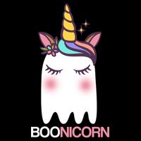 Boonicorn Halloween Unicorn Ghost City Backpack