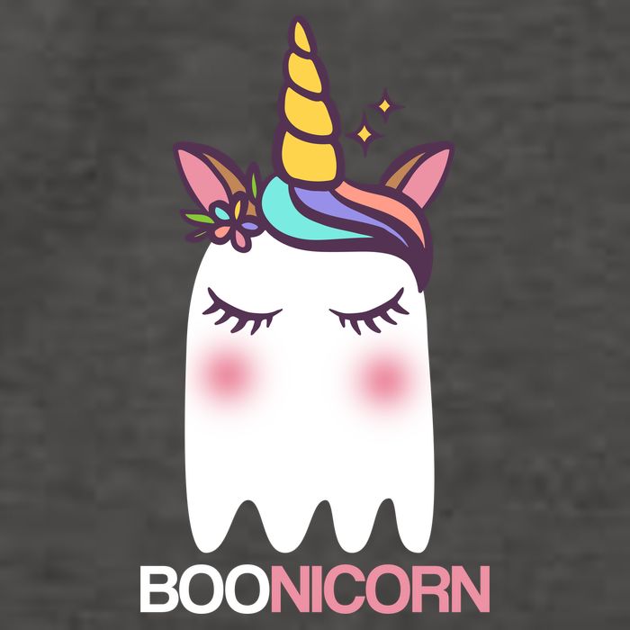 Boonicorn Halloween Unicorn Ghost Vector Backpack
