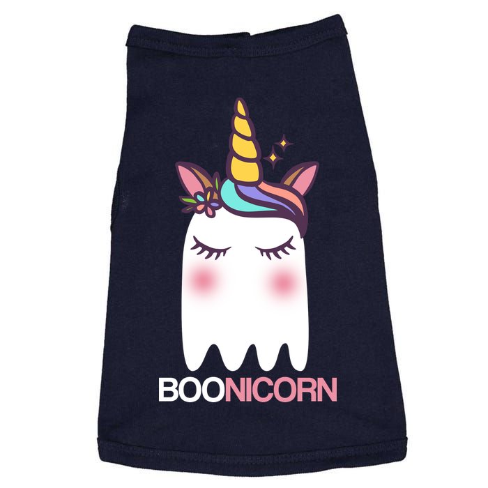 Boonicorn Halloween Unicorn Ghost Doggie Tank