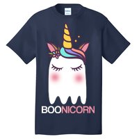 Boonicorn Halloween Unicorn Ghost Tall T-Shirt