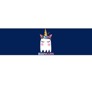 Boonicorn Halloween Unicorn Ghost Bumper Sticker