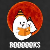 Boooooks Funny Cute Halloween Book Cool Comfort Performance Bucket Hat