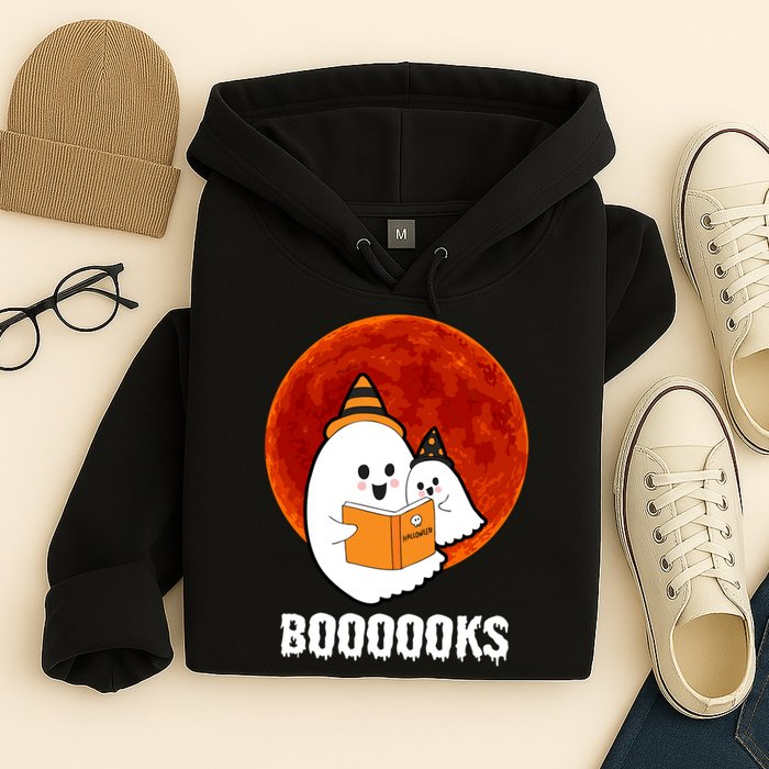 Boooooks Funny Cute Halloween Book Hoodie