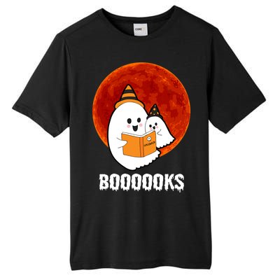 Boooooks Funny Cute Halloween Book Tall Fusion ChromaSoft Performance T-Shirt