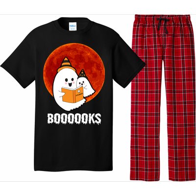 Boooooks Funny Cute Halloween Book Pajama Set