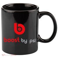 Boost By PSI 11oz C Handle Ceramic Mug