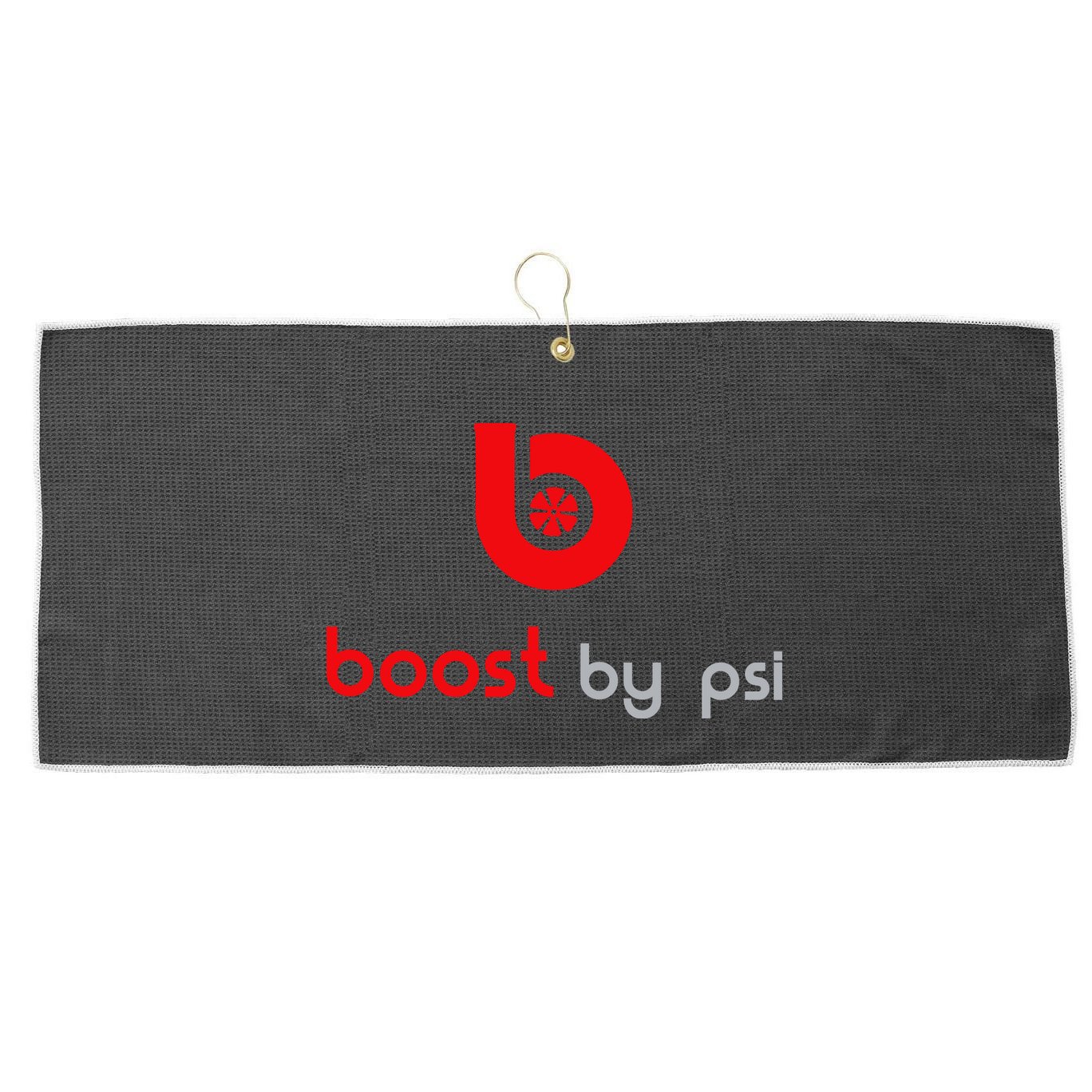 Boost By PSI Large Microfiber Waffle Golf Towel