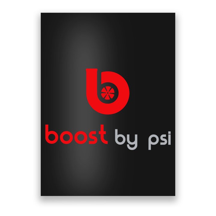 Boost By PSI Poster
