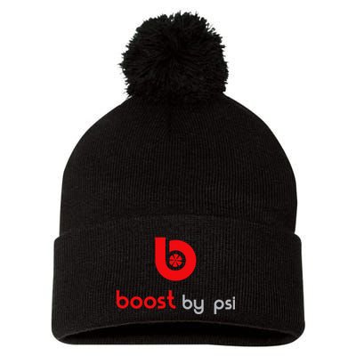 Boost By PSI Pom Pom 12in Knit Beanie