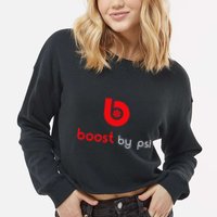 Boost By PSI Cropped Pullover Crew