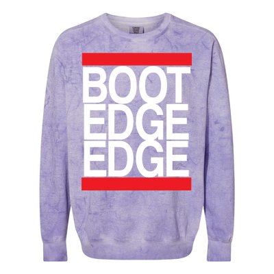 Boot Edge Edge Pete Buttigieg Colorblast Crewneck Sweatshirt