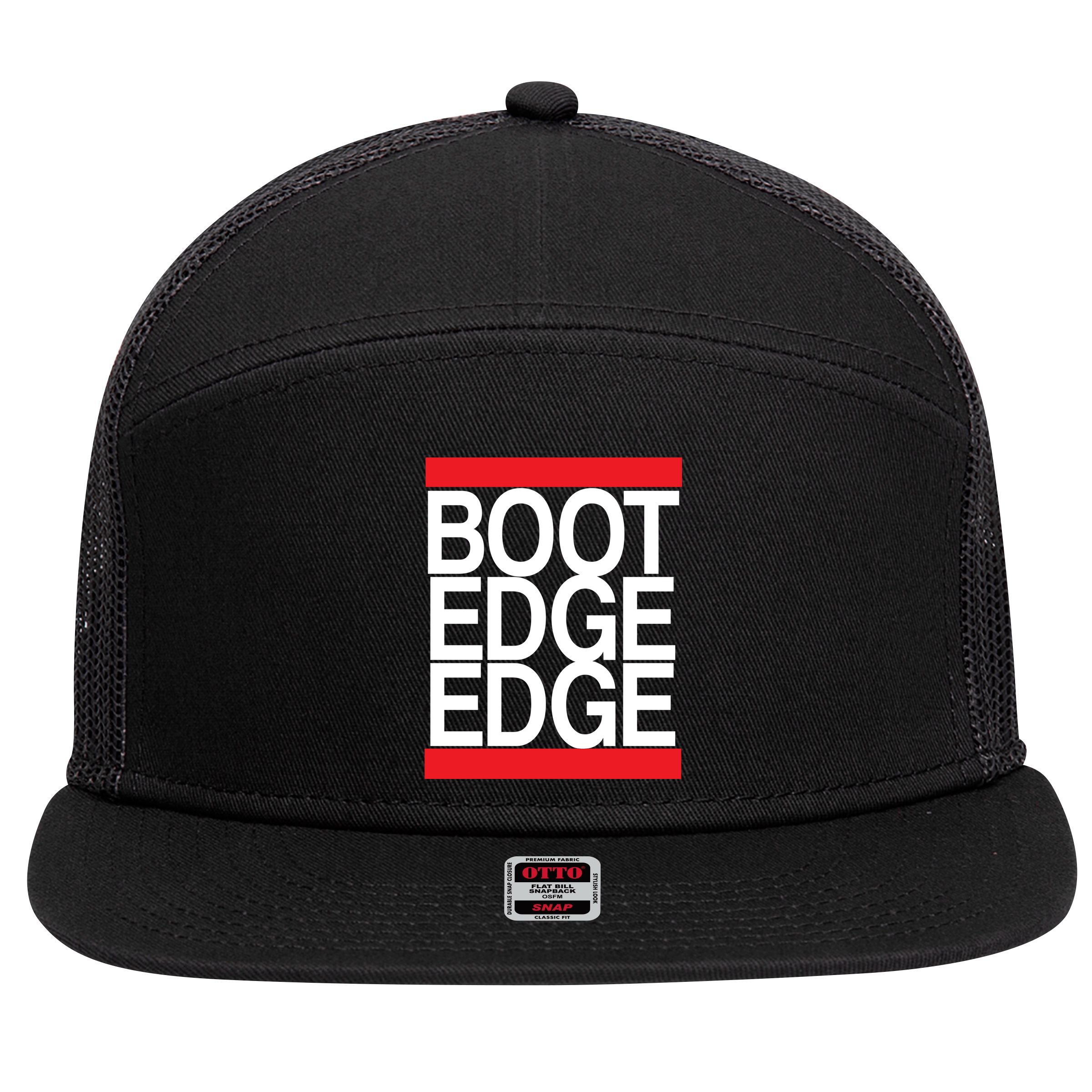 Boot Edge Edge Pete Buttigieg 7 Panel Mesh Trucker Snapback Hat