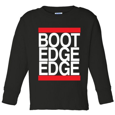 Boot Edge Edge Pete Buttigieg Toddler Long Sleeve Shirt
