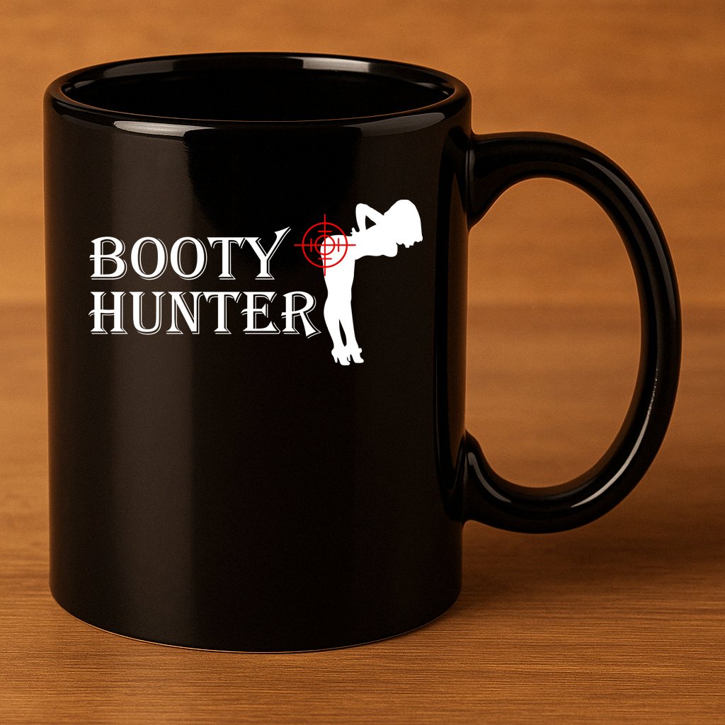 Booty Hunter Funny 11oz C Handle Ceramic Mug