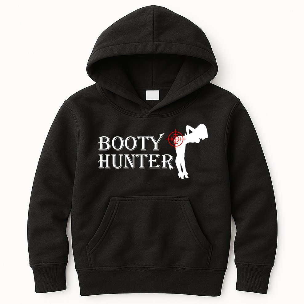 Booty Hunter Funny Kids Hoodie