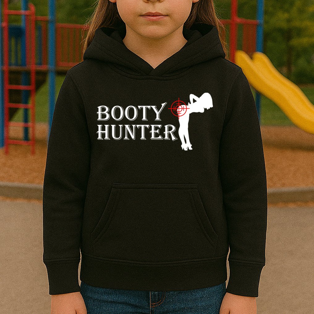 Booty Hunter Funny Kids Hoodie