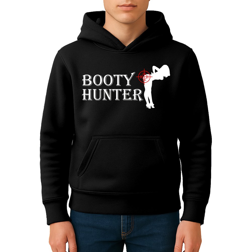 Booty Hunter Funny Kids Hoodie