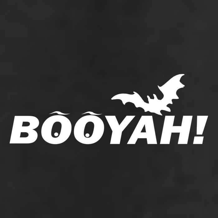 BOOYAH! Bat Halloween 7 Panel Mesh Trucker Snapback Hat