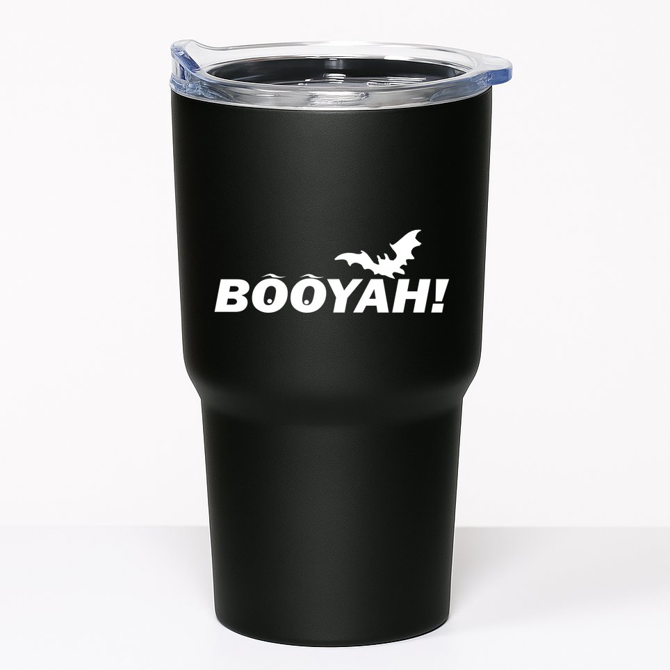 BOOYAH! Bat Halloween Tumbler