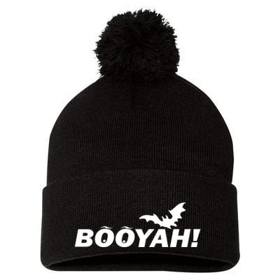 BOOYAH! Bat Halloween Pom Pom 12in Knit Beanie
