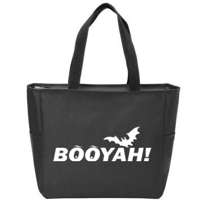 BOOYAH! Bat Halloween Zip Tote Bag