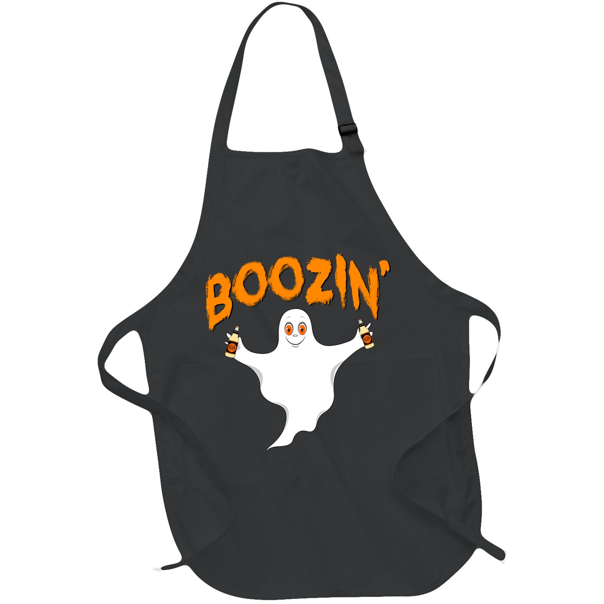 Boozin' Ghost With Beer Apron